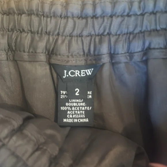 J crew light marbled stretch pull on skirt - Picture 2 of 4